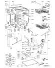 Схема №1 CW491BLC2 (F091704) с изображением Инструкция по эксплуатации для посудомоечной машины Indesit C00358725