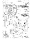 Схема №1 CW491BLC2 (F091704) с изображением Наставление для посудомоечной машины Indesit C00358720