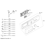 Схема №2 WFP1000B6 с изображением Панель управления для стиральной машины Bosch 00666359