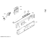 Схема №2 VVD64N01EP с изображением Набор кнопок для посудомоечной машины Bosch 00621868