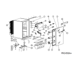 Схема №1 PRC 450 A+ с изображением Уплотнитель (прокладка) для холодильника Whirlpool 482000093541