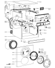 Схема №1 PWF 1525 с изображением Декоративная панель для стиралки Whirlpool 480111104169