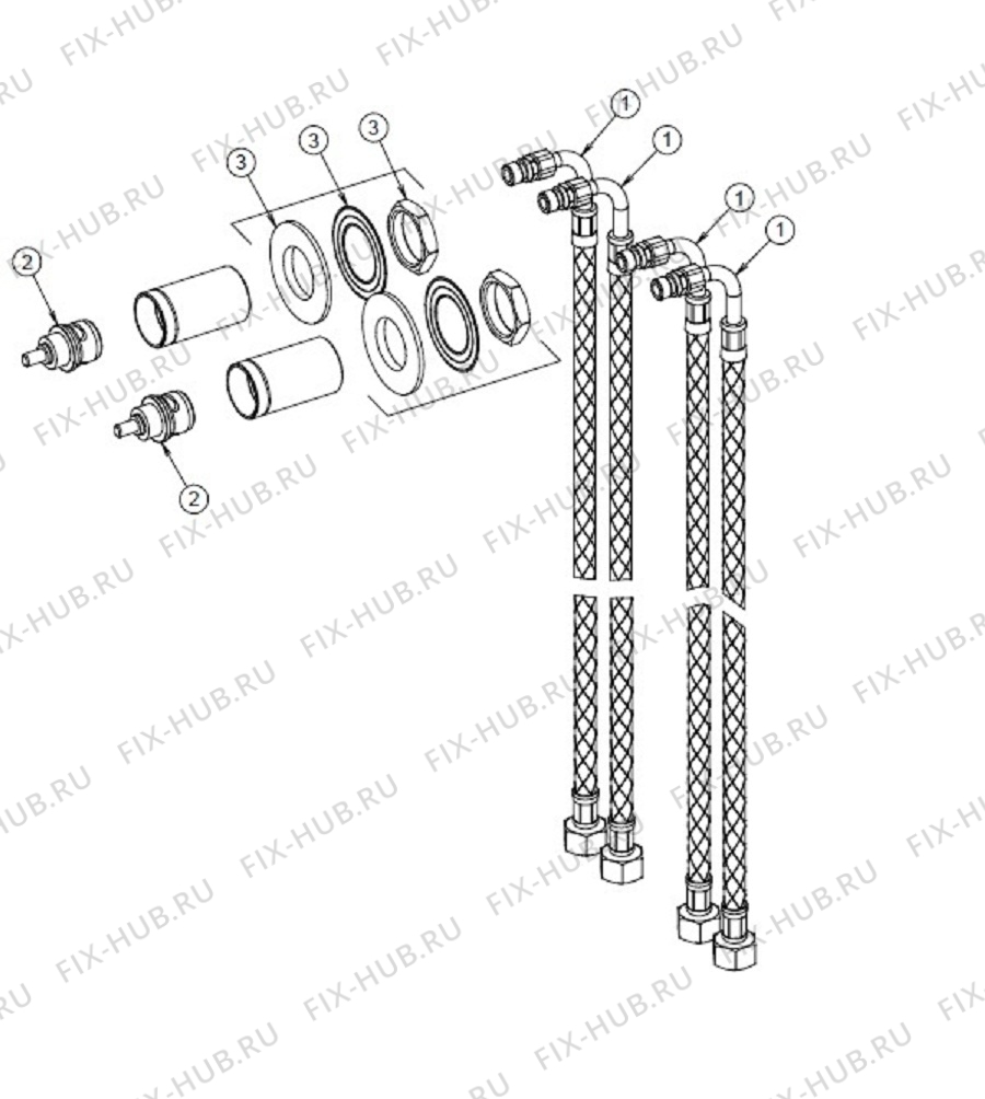 Большое фото - Вентиль для духового шкафа Indesit C00310813 в гипермаркете Fix-Hub