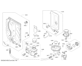 Схема №2 SMI46KS02E, SilencePlus с изображением Силовой модуль запрограммированный для посудомоечной машины Bosch 12017617