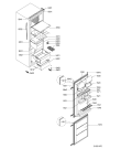 Схема №2 ARF 247 LH с изображением Уплотнение для холодильной камеры Whirlpool 481246688798