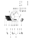Схема №1 CF 26 T с изображением Модуль (плата) управления для холодильника Whirlpool 481228038099