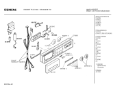Схема №3 WI54540 SIWAMAT PLUS 5454 с изображением Панель для стиральной машины Siemens 00286188