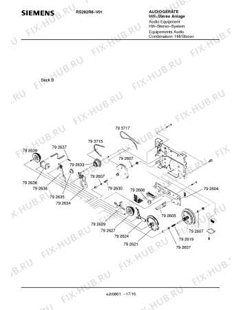 Схема №5 RS282R6 с изображением Модуль для жк-телевизора Siemens 00783094