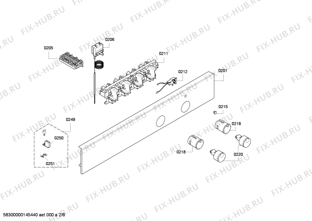 Схема №4 CF630250 с изображением Внешняя дверь для духового шкафа Bosch 00681643