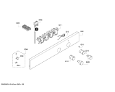 Схема №4 CF630250 с изображением Внешняя дверь для духового шкафа Bosch 00681643