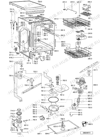 Схема №2 ADP SOLAR с изображением Панель для электропосудомоечной машины Whirlpool 481245373374