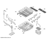 Схема №3 SGS44E28EU с изображением Панель управления для электропосудомоечной машины Bosch 00662625