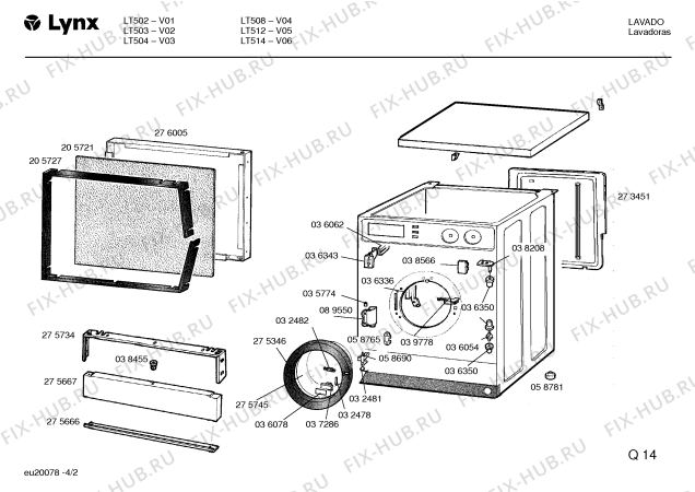 Схема №1 LF1021CL с изображением Привод для стиральных машин Bosch 00032578