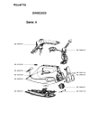 Схема №2 DW9020D1 с изображением Рукоятка для электроутюга Rowenta RS-DW0060