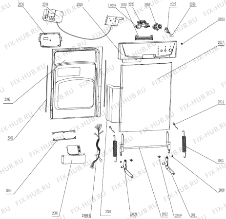 Схема №1 GS51110W (301863, WQP8-9239G) с изображением Инжектор для электропосудомоечной машины Gorenje 315041