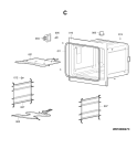 Схема №2 BK 7602/1 WEISS с изображением Дверца для электропечи Whirlpool 482000005781