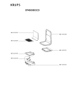 Схема №3 XP400050/3C0 с изображением Емкость для электрокофемашины Krups MS-620333