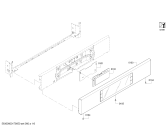 Схема №4 HBL8461UC Bosch с изображением Внешняя дверь для электропечи Bosch 00798850