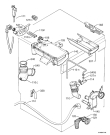 Схема №1 EW1224I с изображением Труба для стиралки Aeg 1240145852