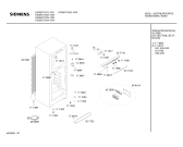 Схема №1 KS39V72 с изображением Цокольная панель для холодильника Siemens 00357722