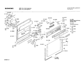 Схема №3 SN172041 с изображением Панель для посудомоечной машины Siemens 00117689