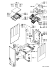 Схема №1 AWT 5109/P с изображением Декоративная панель для стиралки Whirlpool 481245214451