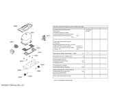 Схема №1 3FSW2300 с изображением Крышка для холодильной камеры Bosch 00751132