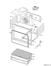 Схема №1 BE1530400X с изображением Обшивка для электропечи Aeg 5619091654