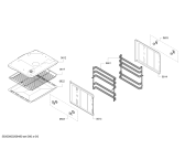 Схема №3 HBA41B350J с изображением Верхний нагревательный элемент для духового шкафа Bosch 00748050