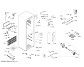 Схема №2 KKV25128TI с изображением Крышка для холодильника Bosch 00667664