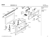 Схема №2 HBN42S350E Horno bosch ind.mltf_basc.inox.reloj et с изображением Передняя часть корпуса для духового шкафа Bosch 00441131