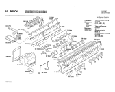 Схема №2 HES660G с изображением Панель для духового шкафа Bosch 00118449