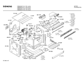 Схема №2 HB68240CC с изображением Панель для плиты (духовки) Siemens 00278311