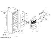 Схема №1 GSN40A31GB с изображением Дверь для холодильника Bosch 00245570