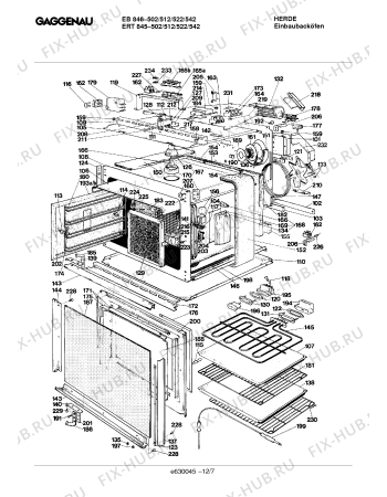 Схема №5 EB846502 с изображением Панель для духового шкафа Bosch 00292631