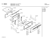 Схема №2 U1721W0GB с изображением Корпус духовки для духового шкафа Bosch 00213182