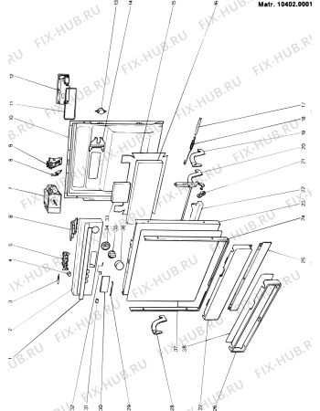 Схема №3 D3320WN (F005443) с изображением Таймер для посудомоечной машины Indesit C00039609
