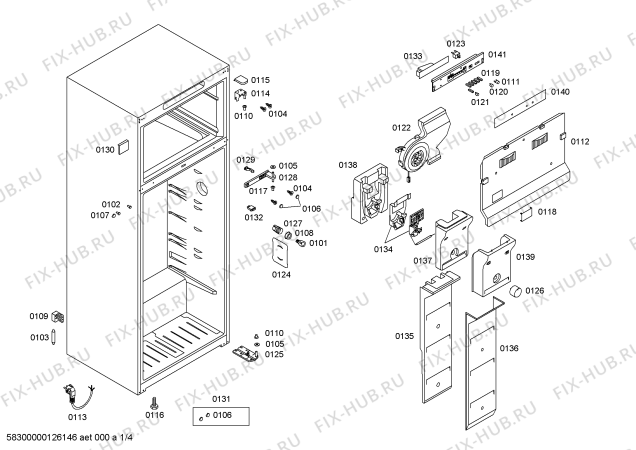 Схема №2 3FFB3510 с изображением Поднос для холодильника Bosch 00640973