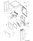 Схема №2 AWZ 3799 с изображением Дверка для электросушки Whirlpool 481244011322