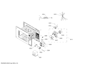 Схема №1 HMT72M654 с изображением Панель для микроволновой печи Bosch 12012518