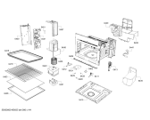 Схема №4 CFA634GS1B с изображением Модуль управления для плиты (духовки) Bosch 00774502