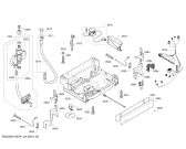 Схема №2 SHX58E25UC с изображением Набор кнопок для посудомойки Bosch 00623914