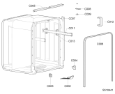 Схема №6 GSX 4966/1 G с изображением Таймер для посудомойки Whirlpool 481290508484