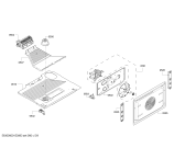 Схема №4 U16E74N0GB с изображением Модуль управления, запрограммированный для плиты (духовки) Bosch 00648378