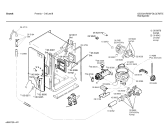 Схема №2 SPSBRA2FF Premia.... с изображением Передняя панель для электропосудомоечной машины Bosch 00351596