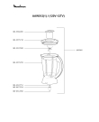 Схема №2 AAW546(1) с изображением Измельчитель для электромиксера Moulinex MS-5975720