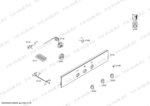 Схема №2 HBA21B150E Horno bosch indep.multif.inox.avisador с изображением Передняя часть корпуса для плиты (духовки) Bosch 00679087