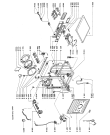 Схема №2 AWG 383/WP с изображением Ручка (крючок) люка для стиральной машины Whirlpool 481949869943
