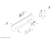 Схема №2 SN45D200SK с изображением Панель управления для посудомоечной машины Siemens 00742695