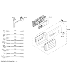 Схема №3 4TS860XT с изображением Панель управления для стиралки Bosch 00660129